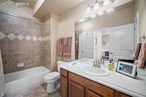 Tiny photo for 13253 Crane Canyon Loop, Colorado Springs, CO 80921 (MLS # 6568640)