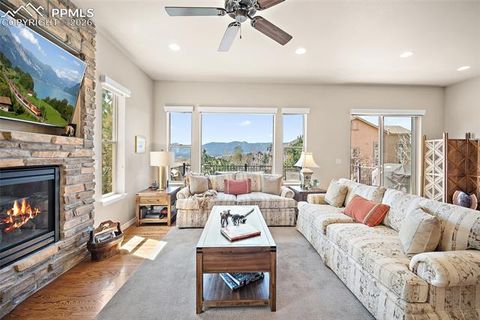 Tiny photo for 13253 Crane Canyon Loop, Colorado Springs, CO 80921 (MLS # 6568640)