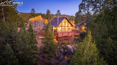 Photo of 71 Durelli Drive, Woodland Park, CO 80863 (MLS # 7133129)