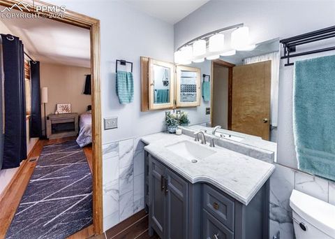 Tiny photo for 2873 Sunnywood Avenue, Woodland Park, CO 80863 (MLS # 5408569)