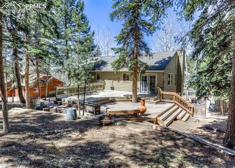 Tiny photo for 2873 Sunnywood Avenue, Woodland Park, CO 80863 (MLS # 5408569)