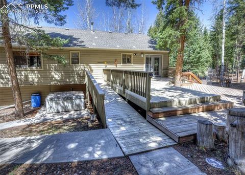 Tiny photo for 2873 Sunnywood Avenue, Woodland Park, CO 80863 (MLS # 5408569)