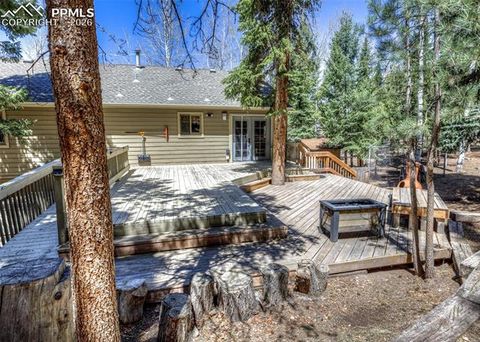 Tiny photo for 2873 Sunnywood Avenue, Woodland Park, CO 80863 (MLS # 5408569)