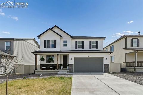 Photo of 8177 Buffalo Horn Drive, Colorado Springs, CO 80925 (MLS # 8851009)