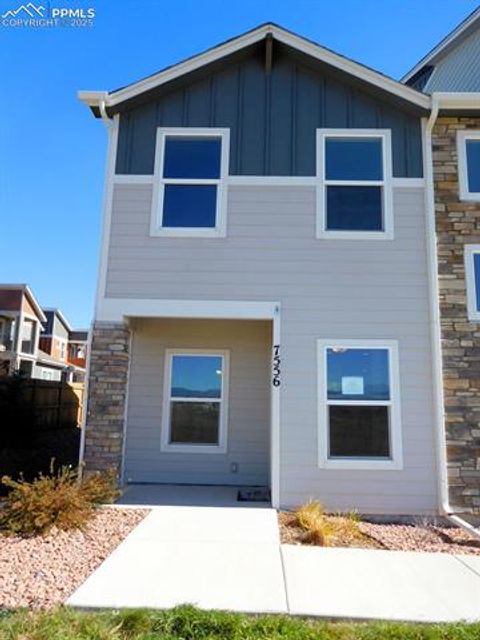 Photo of 7556 Johnsontown Heights, Colorado Springs, CO 80908 (MLS # 9226589)