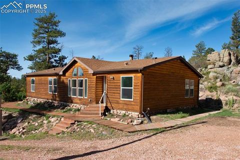 Photo of 125 Comanche Circle, Florissant, CO 80816 (MLS # 6490356)