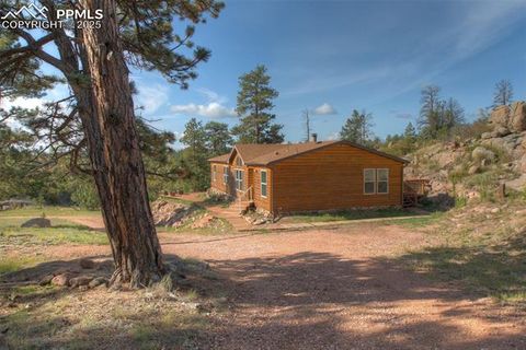 Tiny photo for 125 Comanche Circle, Florissant, CO 80816 (MLS # 6490356)