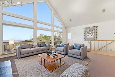 Tiny photo for 6070 Big Horn Road, Manitou Springs, CO 80829 (MLS # 2879664)