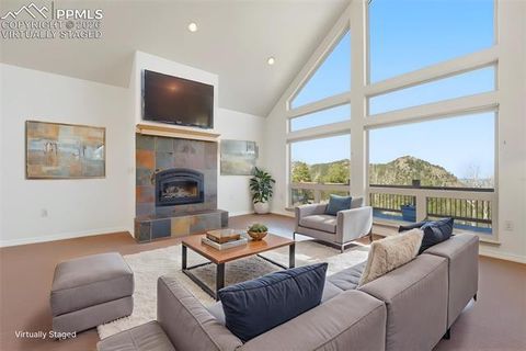 Tiny photo for 6070 Big Horn Road, Manitou Springs, CO 80829 (MLS # 2879664)