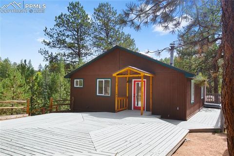 Photo of 117 Rabbil Creek Trail, Florissant, CO 80816 (MLS # 9537176)