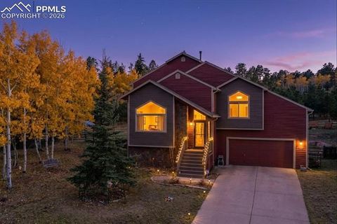 Photo of 481 Black Bear Trail, Woodland Park, CO 80863 (MLS # 5029876)