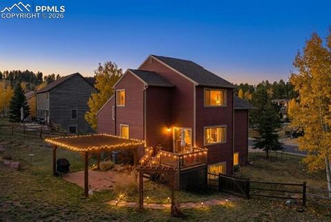 Tiny photo for 481 Black Bear Trail, Woodland Park, CO 80863 (MLS # 5029876)
