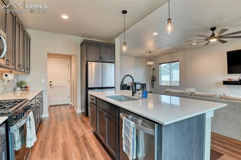 Tiny photo for 493 Marketplace Drive, Calhan, CO 80808 (MLS # 9110391)