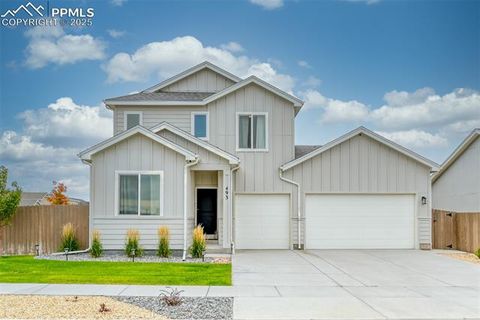 Photo of 493 Marketplace Drive, Calhan, CO 80808 (MLS # 9110391)