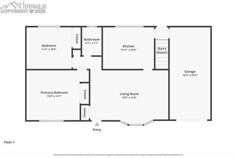 Tiny photo for 693 Bridger Drive, Colorado Springs, CO 80909 (MLS # 4432527)