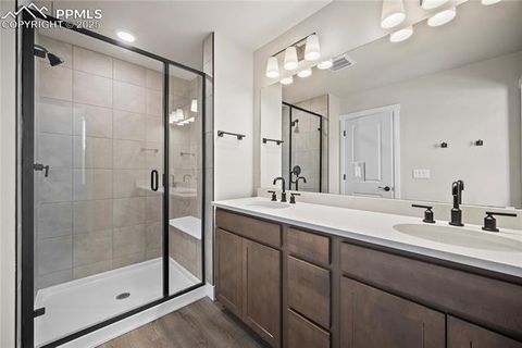 Tiny photo for 8096 Falling Rock Drive, Colorado Springs, CO 80925 (MLS # 6027367)