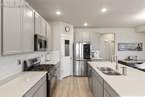 Tiny photo for 7750 Sun Shimmer View, Colorado Springs, CO 80908 (MLS # 7018468)