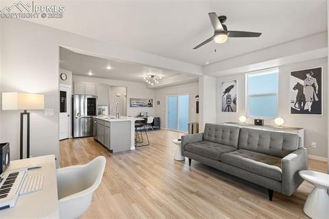 Tiny photo for 7750 Sun Shimmer View, Colorado Springs, CO 80908 (MLS # 7018468)