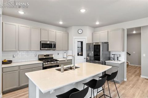 Tiny photo for 7750 Sun Shimmer View, Colorado Springs, CO 80908 (MLS # 7018468)