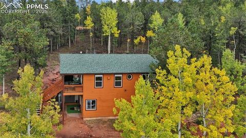 Tiny photo for 32 Iowa Lane, Woodland Park, CO 80863 (MLS # 4472033)