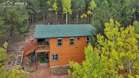 Tiny photo for 32 Iowa Lane, Woodland Park, CO 80863 (MLS # 4472033)