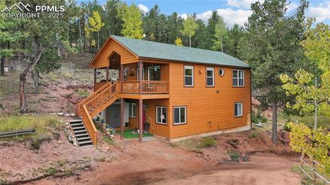 Photo of 32 Iowa Lane, Woodland Park, CO 80863 (MLS # 4472033)
