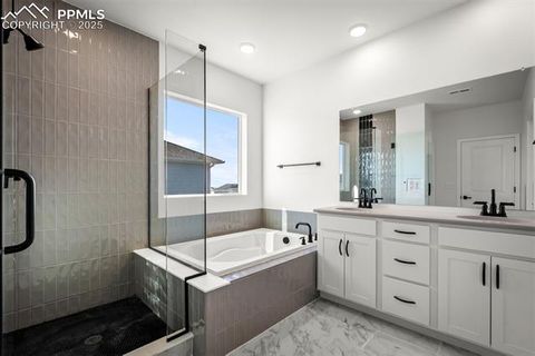 Tiny photo for 9256 Wolf Valley Drive, Colorado Springs, CO 80924 (MLS # 9746584)