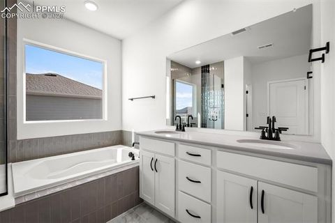 Tiny photo for 9256 Wolf Valley Drive, Colorado Springs, CO 80924 (MLS # 9746584)