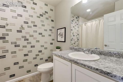 Tiny photo for 7211 Sedgerock Lane, Colorado Springs, CO 80927 (MLS # 8354731)