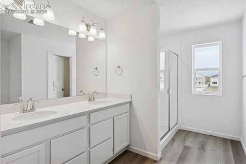 Tiny photo for 7872 Turkey Flat Lane, Colorado Springs, CO 80925 (MLS # 5309263)