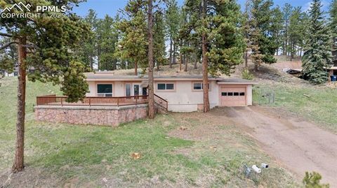 Photo of 150 Apache Trail, Woodland Park, CO 80863 (MLS # 1461738)