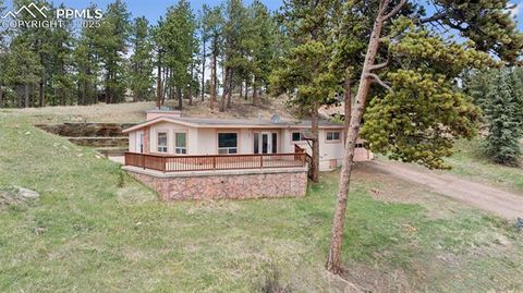 Tiny photo for 150 Apache Trail, Woodland Park, CO 80863 (MLS # 1461738)