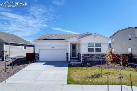 Photo of 10499 Rolling Peaks Drive, Peyton, CO 80831 (MLS # 8047165)