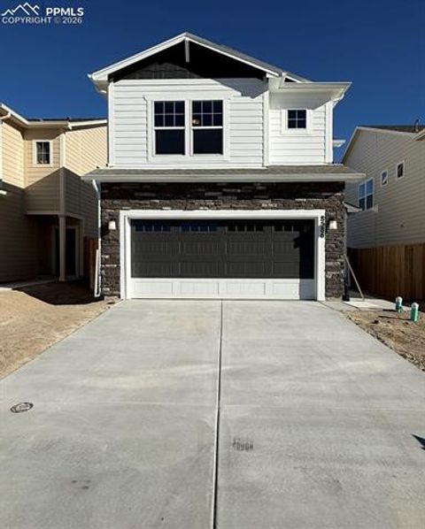Photo of 8586 Blue Feather Loop, Colorado Springs, CO 80908 (MLS # 4118443)