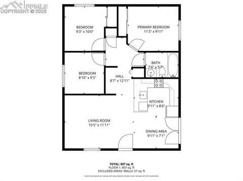Tiny photo for 1435 Crippen Court, Colorado Springs, CO 80916 (MLS # 9674912)