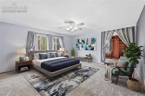 Tiny photo for 6895 Quicksilver Drive, Colorado Springs, CO 80922 (MLS # 2873341)