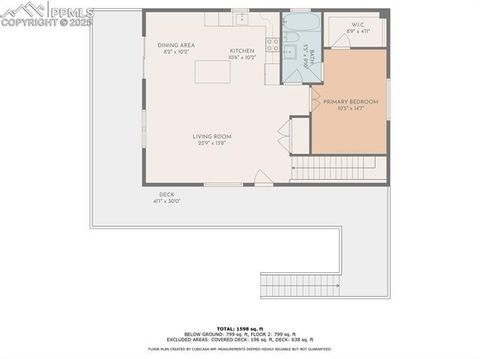 Tiny photo for 1978 High Chateau Road, Florissant, CO 80816 (MLS # 4941124)