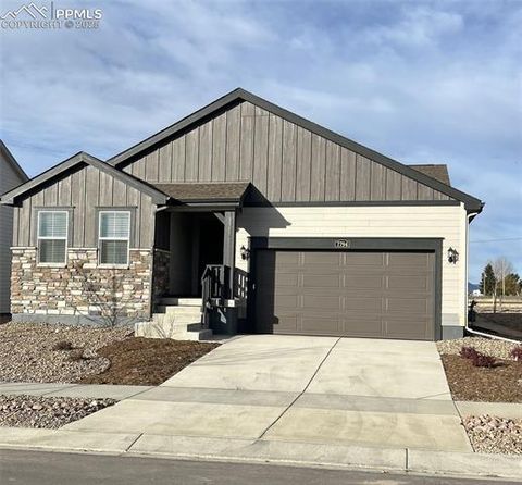 Photo of 7794 Desert Wrangler Drive, Colorado Springs, CO 80908 (MLS # 4567409)