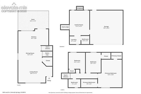 Tiny photo for 1695 Leoti Drive, Colorado Springs, CO 80915 (MLS # 4170182)