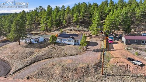 Tiny photo for 185 Circle Drive, Florissant, CO 80816 (MLS # 8453765)