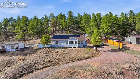 Tiny photo for 185 Circle Drive, Florissant, CO 80816 (MLS # 8453765)