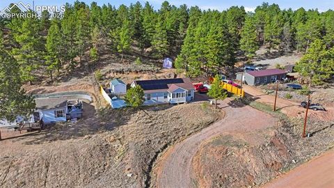 Tiny photo for 185 Circle Drive, Florissant, CO 80816 (MLS # 8453765)