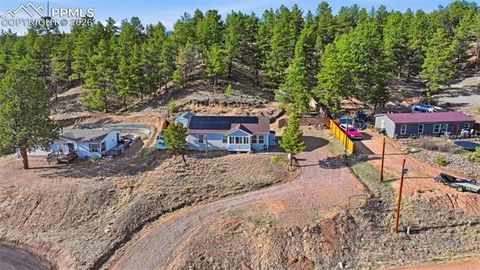 Tiny photo for 185 Circle Drive, Florissant, CO 80816 (MLS # 8453765)