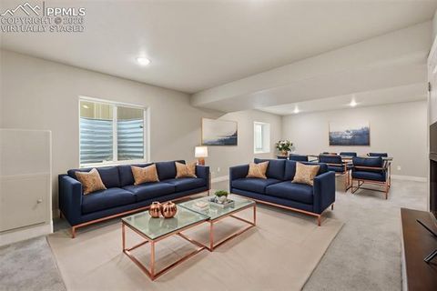 Tiny photo for 5162 Roundhouse Drive, Colorado Springs, CO 80925 (MLS # 8203577)