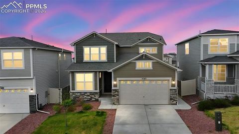 Photo of 5162 Roundhouse Drive, Colorado Springs, CO 80925 (MLS # 8203577)