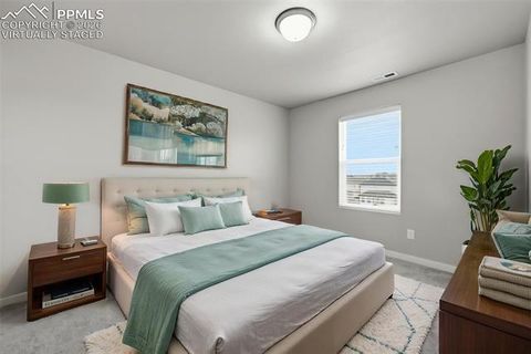Tiny photo for 5162 Roundhouse Drive, Colorado Springs, CO 80925 (MLS # 8203577)