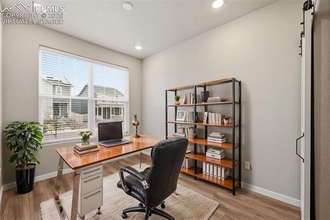 Tiny photo for 5162 Roundhouse Drive, Colorado Springs, CO 80925 (MLS # 8203577)