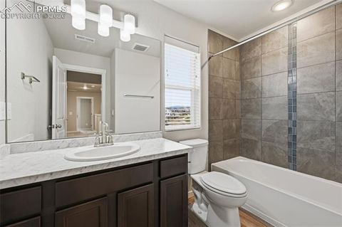 Tiny photo for 5162 Roundhouse Drive, Colorado Springs, CO 80925 (MLS # 8203577)