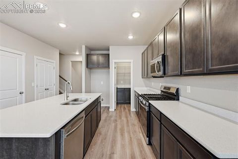 Tiny photo for 5162 Roundhouse Drive, Colorado Springs, CO 80925 (MLS # 8203577)