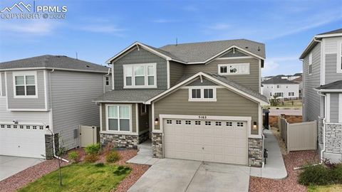 Tiny photo for 5162 Roundhouse Drive, Colorado Springs, CO 80925 (MLS # 8203577)